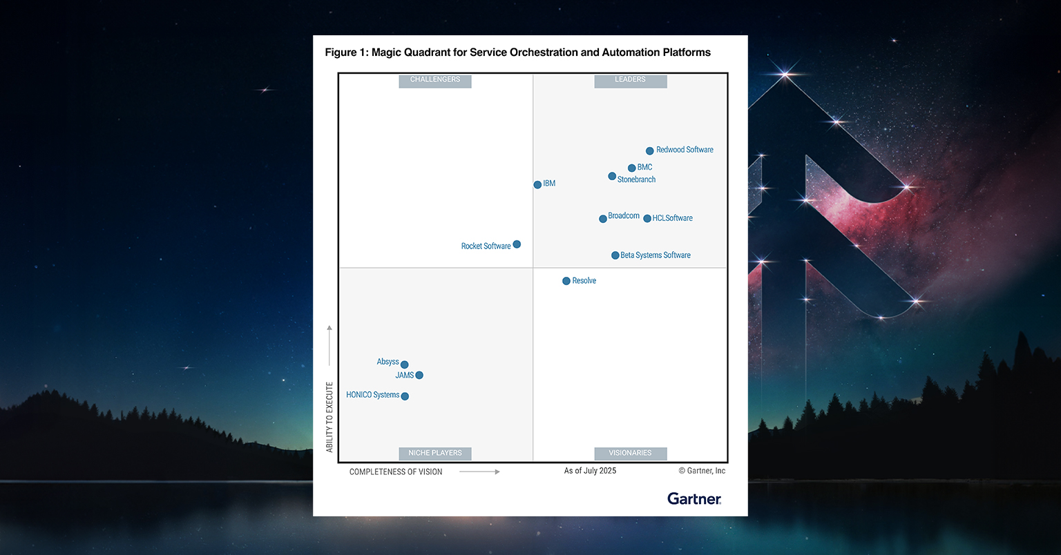 2025 Gartner Magic Quadrant for Service Orchestration and Automation Platforms Matrix